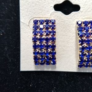Mar Y Sol Blue Gem Earings
